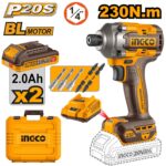 Visseuse A Choc 20V 230N/M Ingco