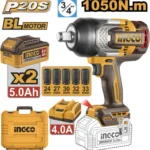 Clé à chocs 20V  2Batt 4A Brushless 1050Nm