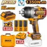 Boulonneuse Brushless 3/4 20 V 1350Nm Ingco Ingco