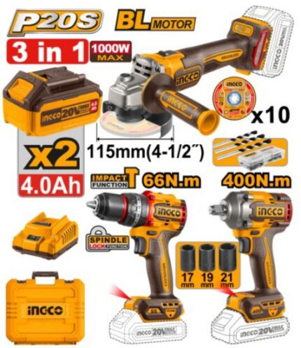 Kit combiné sans fil 3 pièces