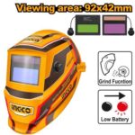 Casque de soudeur Viewing Area:92×42mm Arc Sensor