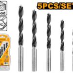 Set de 5 forets à bois