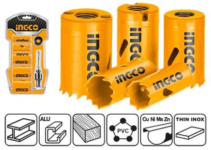 Jeu de scies-cloches bimétalliques 7PCS