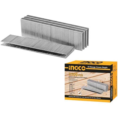 2500 Agrafes 25 mm pour agrafeuse pneumatique