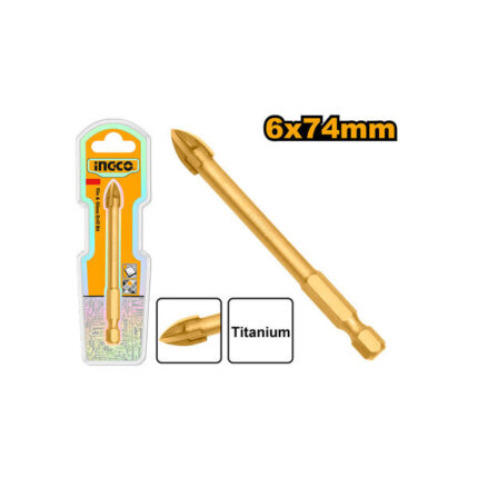 Foret pour carrelage et verre 6*74mm