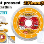 Disque Diamant Ultra Fin (Jante En Maille) 230Mm Ingco