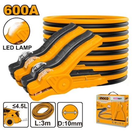 Câbles de démarrage 600A avec témoin LED