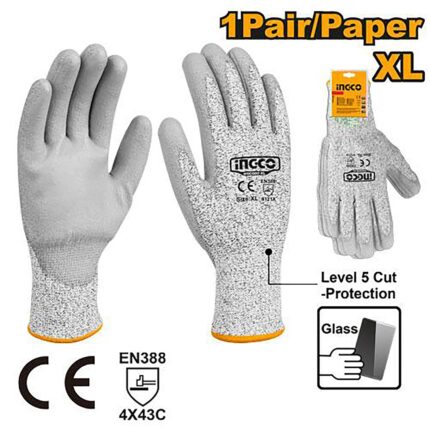 Gants anti-coupure XL Ant-coupure et anti-abrasion