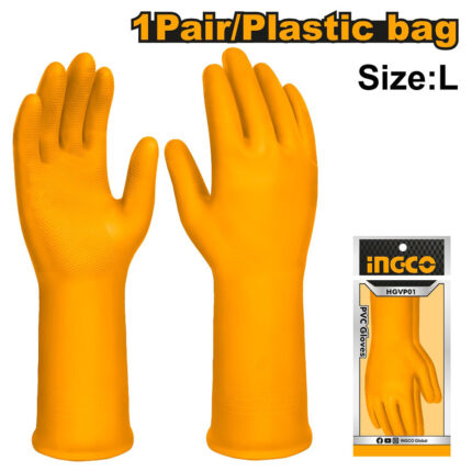 Gants PVC jaunes