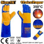 Gants De Soudage Ingco Taille : 40,6 cm (16 pouces)