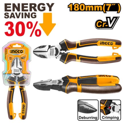 Pince coupe diagonale haute performance 7&Prime; 180mm