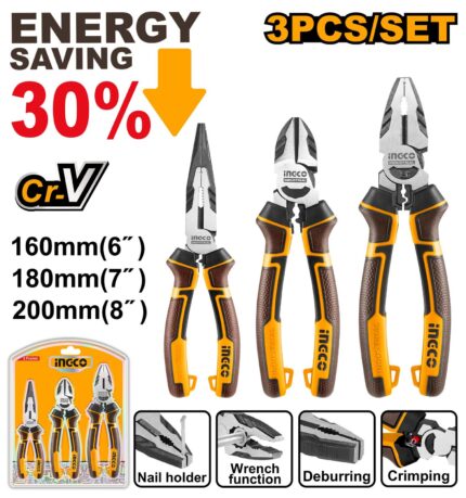 Set de 3 pinces haute performance