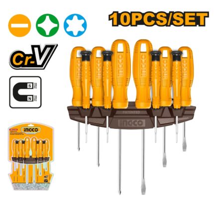 Jeu de 10 tournevis et tournevis de précision