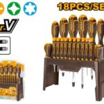 Set de 18 tournevis et tournevis de précision