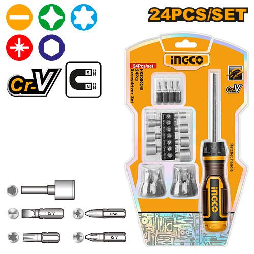 HKSDB0248_1 Coffret tournevis 24 embouts – Image 1