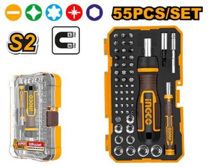 Set de 55 pièces pour tournevis