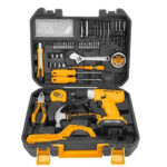 Coffret visseuse 12V 20nm 1 Batt Plate + 127 outils/accessoires