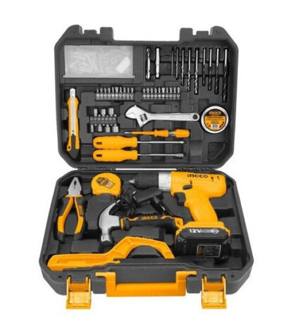 Coffret visseuse 12V 20nm 1 Batt Plate + 127 outils/accessoires