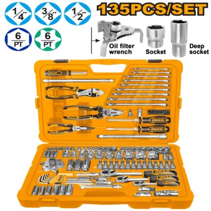Coffret A Outils 135Pcs Ingco