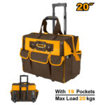 Valise A Outils Avec Roue 20 Kg Ingco
