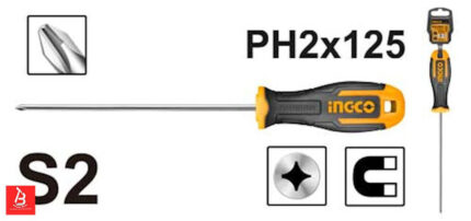 Tournevis Phillips PH2 D: 6mm L:125
