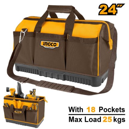 Sac à outils 24&Prime;  base renforcée