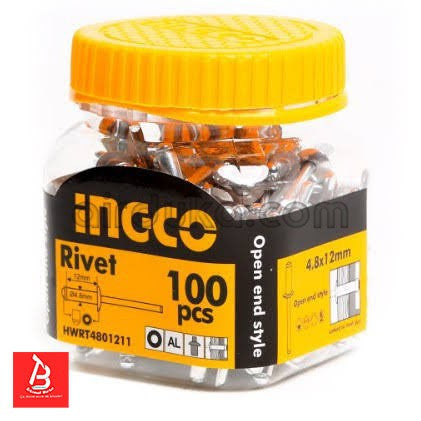 Rivet 4.8x12mm
 Boîte de 100 pièces
