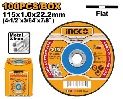 Jeu de 100 disques abrasifs 115mm SS