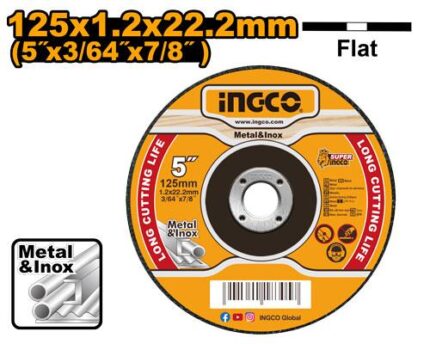 DISQUE ABRASIF 125*1,2*22,2