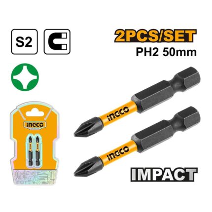 Jeu de 2 embouts S2 PH2 50mm