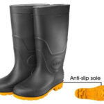 Bottes PVC noires Taille39