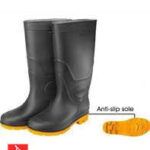 Bottes PVC noires Taille43