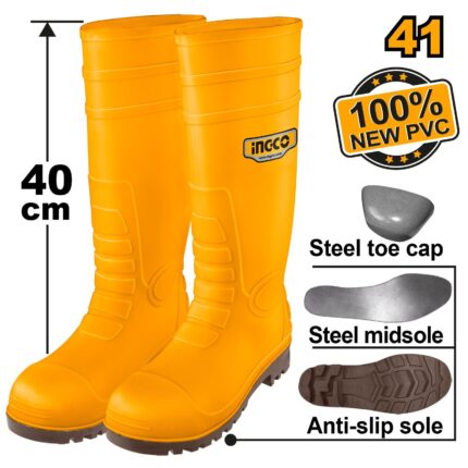 BOTTES DE SÉCURITÉ S1P TAILLE41