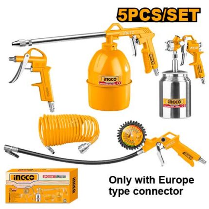 Set pistolets à peinture 5pcs