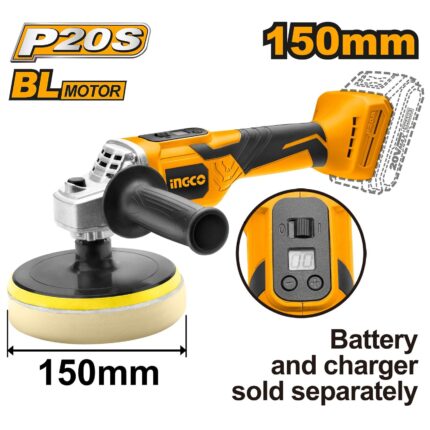 Polisseuse lithium-ion 20V sans batteriechargeur