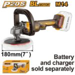 Polisseuse Sans Fil 20V Brushless 180MmSs Batt Ss Chargeur