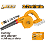 Souffleur 20V Sans Batterie Sans Chargeur