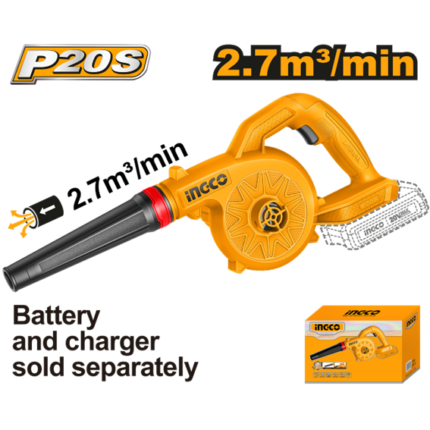 Souffleur 20V Sans Batterie Sans Chargeur