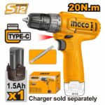 Visseuse 12V A 1 Batterie Conique 1.5Ah  Ingco