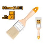 Pinceau en bois largeur 63mm pour peinture à huile
Longueur des poils: 51 mm – Image 3