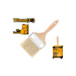 Pinceau en bois 75mm pour peinture à huile
Longueur des poils: 64 mm – Image 2