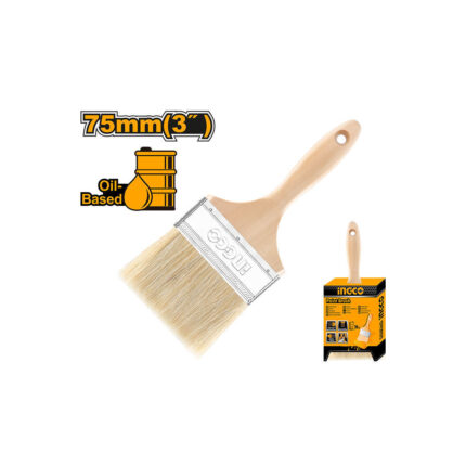 Pinceau en bois 75mm pour peinture à huile
Longueur des poils: 64 mm