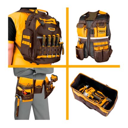 Pack sacs et porte outils 5pcs