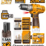 Visseuse à percussion 12V sans fil 2Batt Coniques