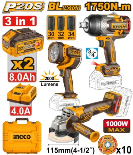 Kit combiné sans fil 3 pièces