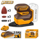 Ponceuse À Paume Sans Fil Delta 20V 1 Batt 2Ah