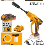 Nettoyeur 20V +1Bat +Chargeur 2Ah Ingco