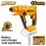 Perforateur 13mm 20V (sans batterie/chargeur)