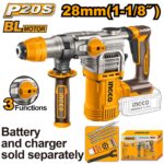 Marteau perforateur SDS Plus Sans Charbons 20V 28mm+6access