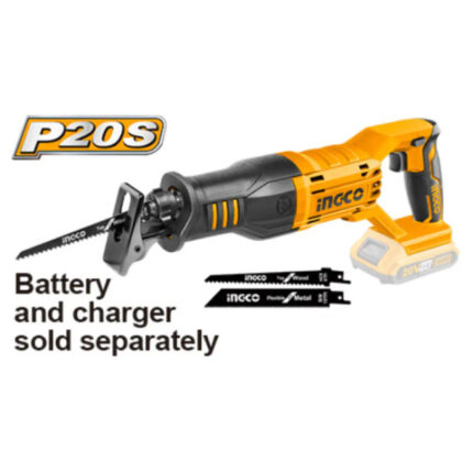 Scie sabre 20V (sans batterie/chargeur)+2Lames